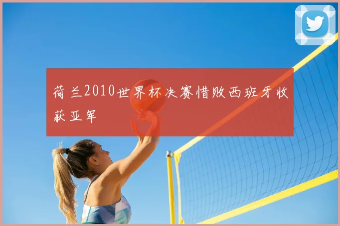 荷兰2010世界杯决赛惜败西班牙收获亚军